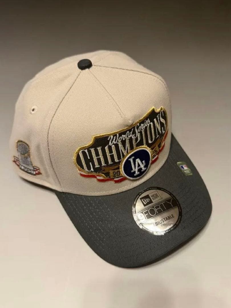 【海外モデル】ロサンゼルス　ドジャース　2025 キャップ　ワールドチャンピオン 予約商品】NEWERA Los Angeles Dodgers 2025 9FORTY World Series