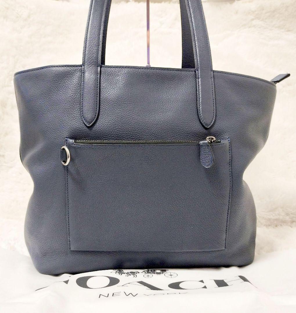 COACH コーチメトロポリタン ソフト トート レザー A4可 88291 COACH（コーチ）の「メトロポリタン ソフト トート ペブル レザー