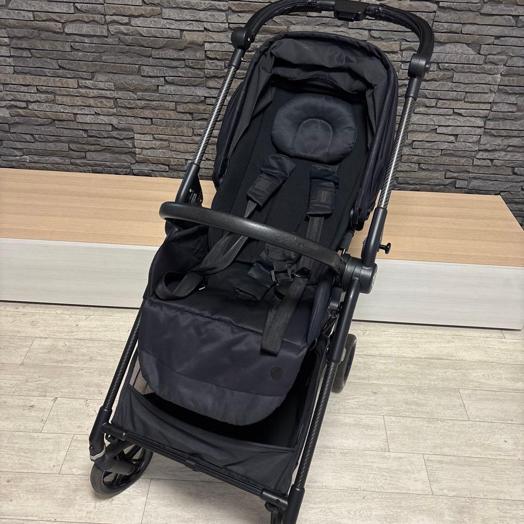 サイベックス　メリオカーボン　ブラック ベビーカー Amazon.co.jp: cybex サイベックス MELIO CARBON メリオ カーボン