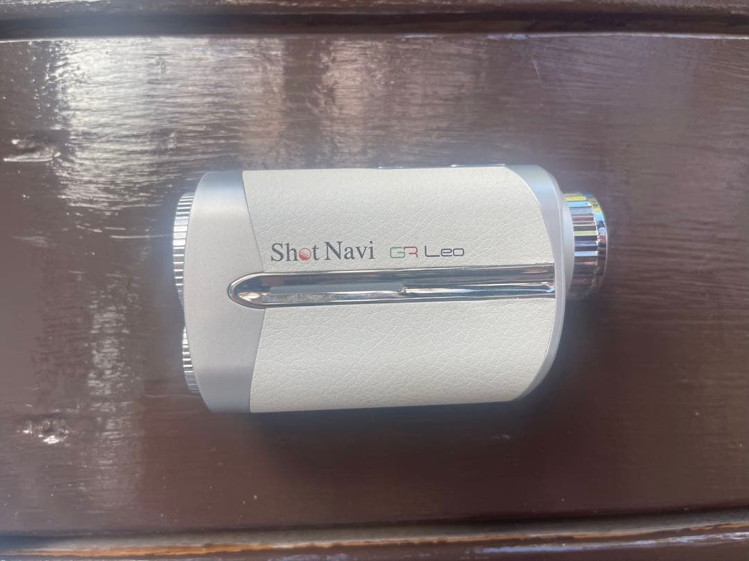 ShotNavi GR Leo ゴルフ用距離計　ホワイト アウトレット】 訳あり ショットナビ Voice Laser GR Leo ホワイト