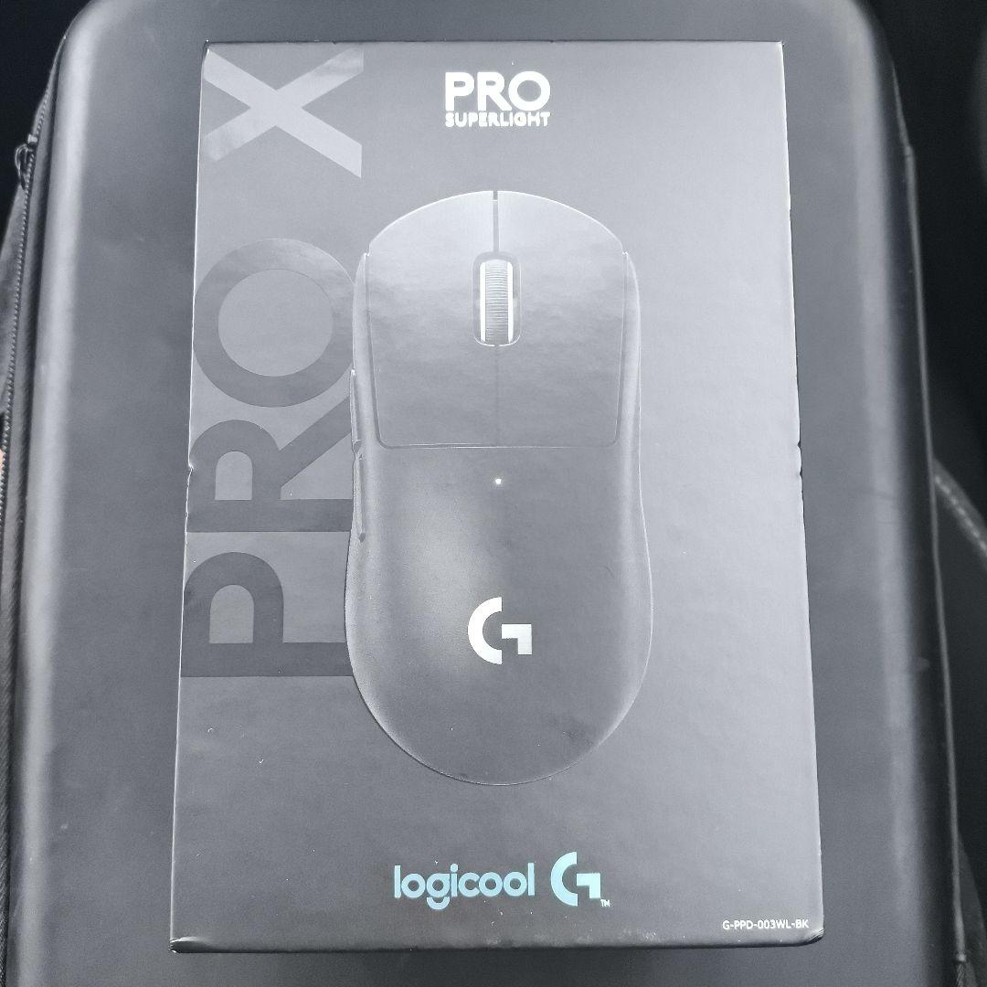 logicool PRO X SUPERLIGHT ブラック 未使用品 PRO X SUPERLIGHT 2 DEX ワイヤレスゲーミングマウス｜ロジクールG