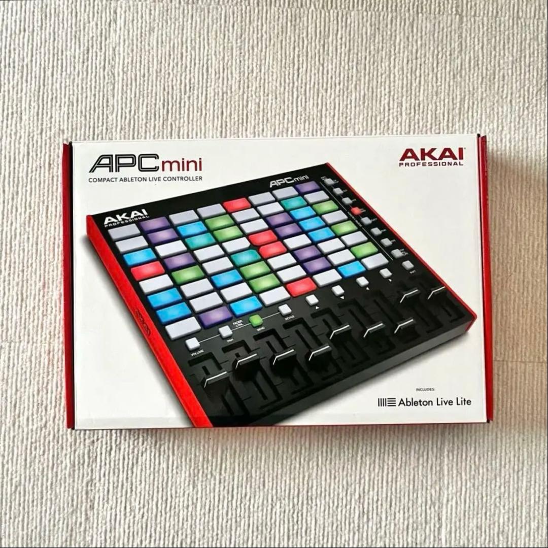 【未使用】AKAI APC mini コントローラー AKAI professionalのUSB MIDIコントローラー、APC MINIのご紹介ページ