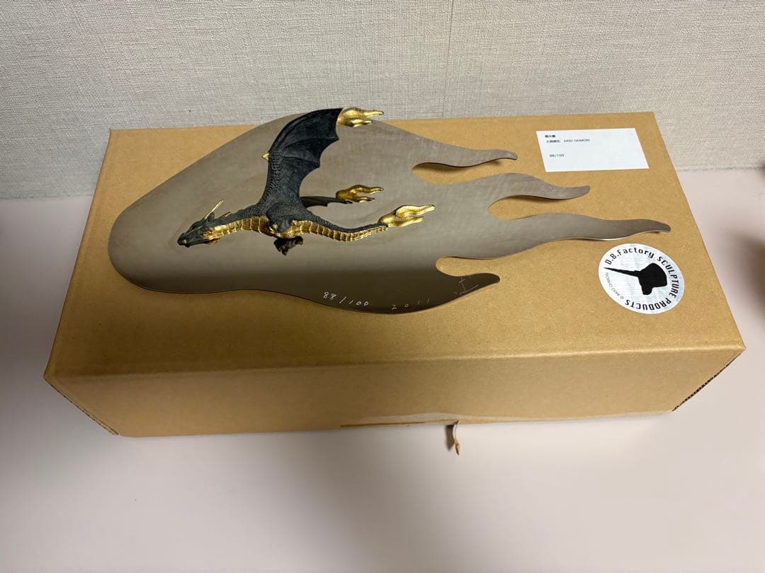 灰*猫様 大森暁生氏の彫刻　華炎龍 88/100 そごう美術館】霊気を彫り出す彫刻家 大森暁生展 | 株式会社そごう