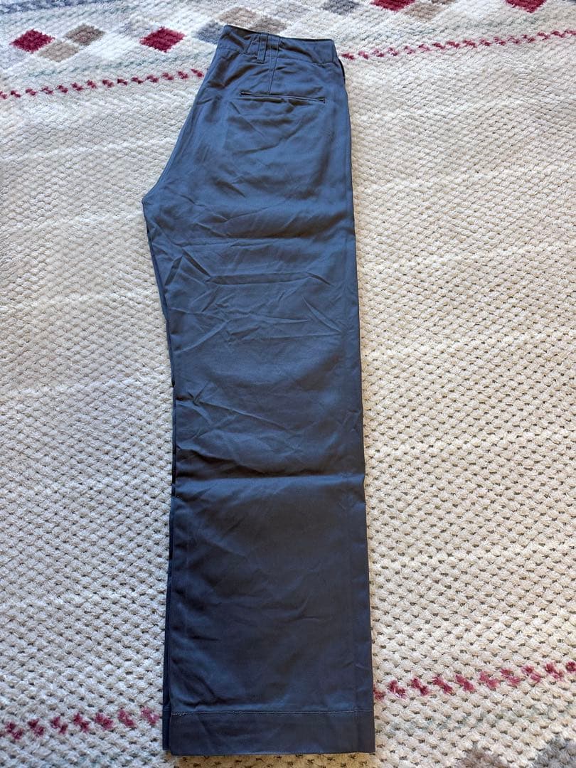 バズリクソンズ　チノ　ショップ別注モデル W31　グレー BUZZ RICKSON'S（バズリクソンズ）ORIGINAL SPEC.CHINOS カーキ - ZABOU