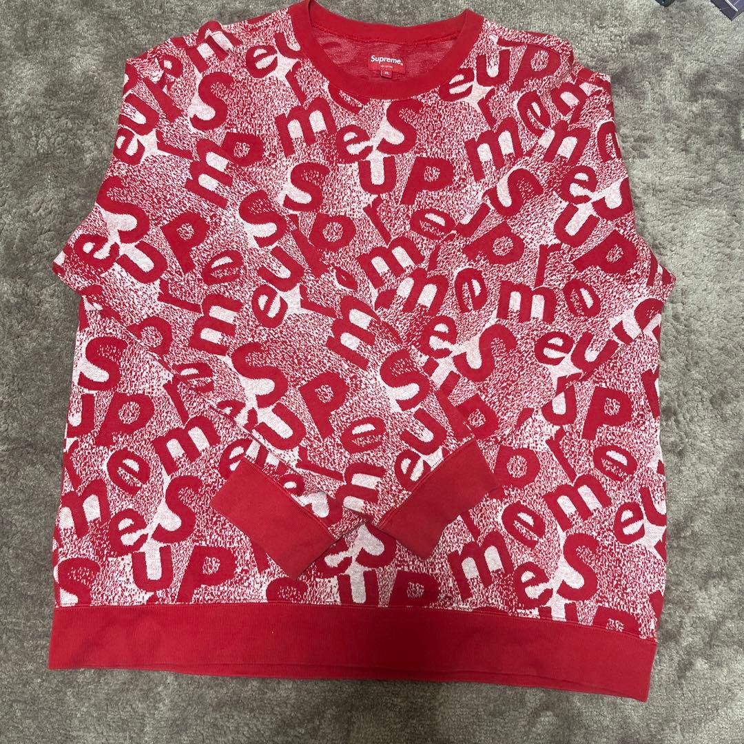トップス supreme scatter text crewneck 中古・古着通販】SUPREME (シュプリーム) Scatter Text Crewneck