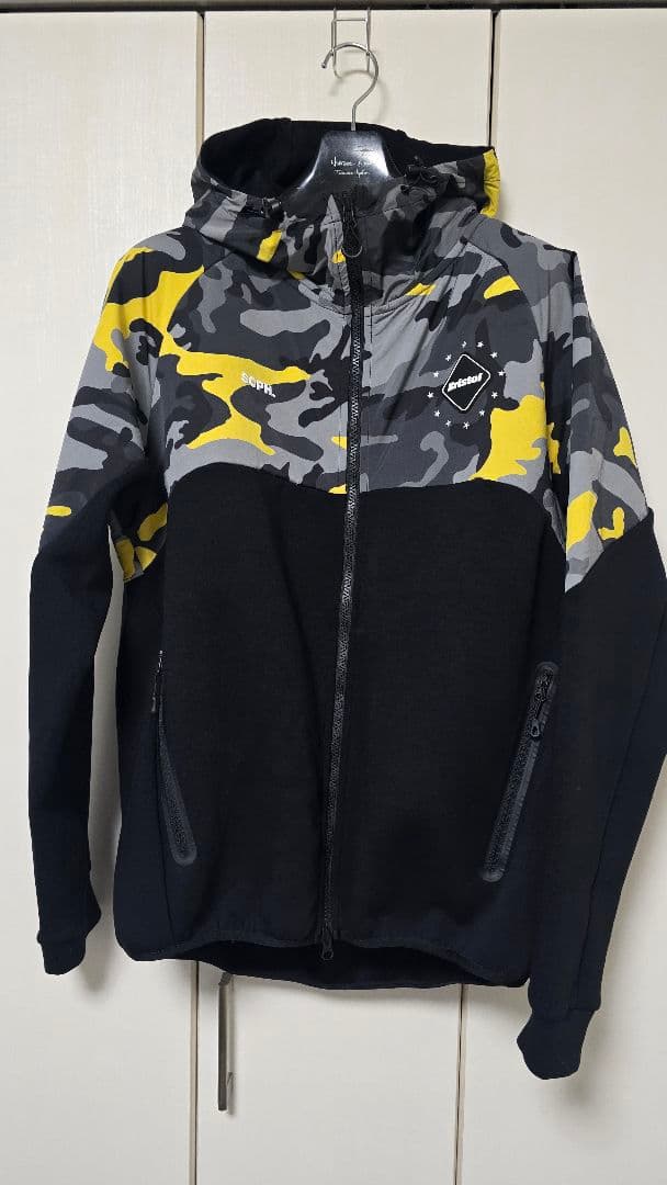 美品22aw FCRB VENTILATION HOODIE L 2526シャツ SOPH. | VENTILATION TRAINING HOODIE(M BLACK):