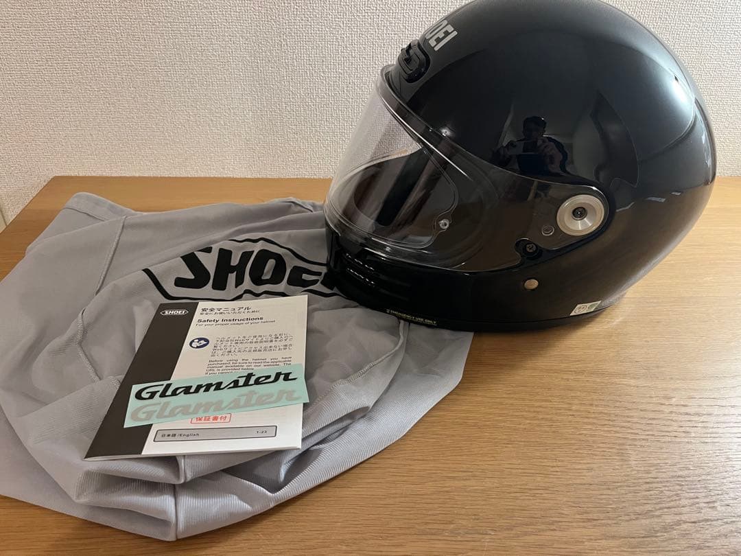 SHOEI glamster XLサイズ 美品 使用極わずか 美品 2020年製 SHOEI ショウエイ Glamster グラムスター