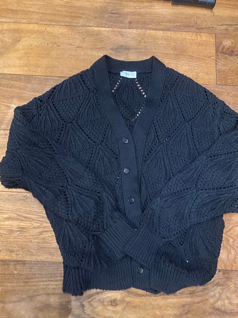 HERILL\"Cottoncode Pattern Cardiga JOHN別注 HERILL』