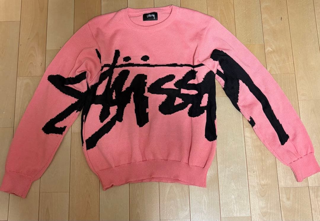Stussy Stock Sweater Pink セーター ピンク L STUSSY ステューシー STOCK SWEATER PINK ニット ピンク Size 【L