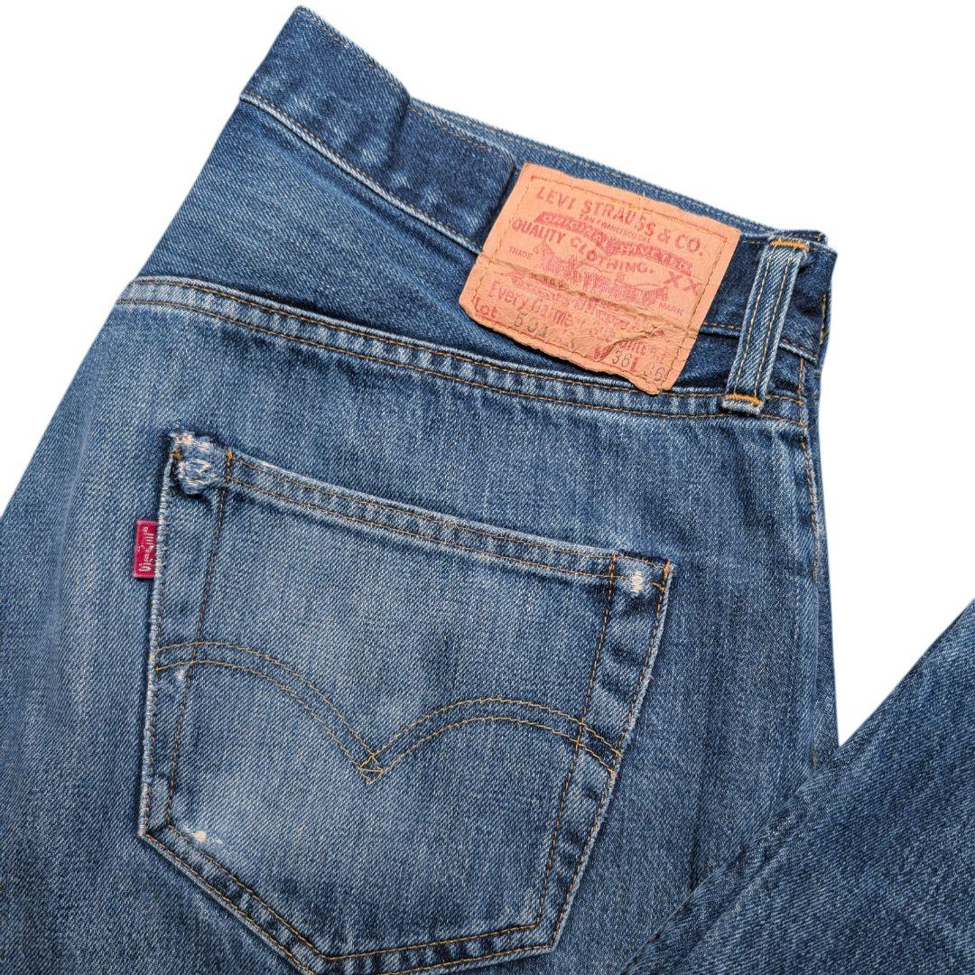 LEVI'S 501XX バレンシア製 W36 L36 BIGE 赤耳 98年製 - メルカリ