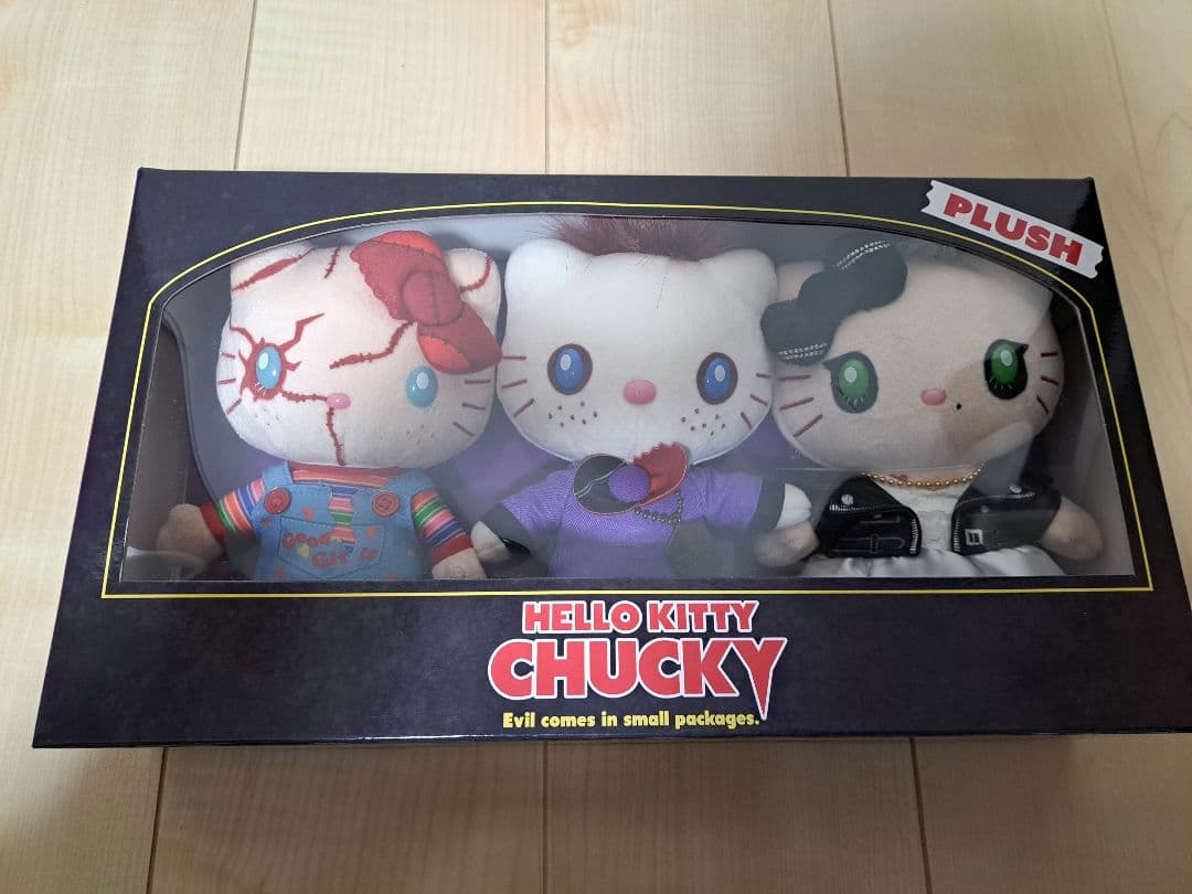 Hello Kitty Chucky ぬいぐるみ3体セット 2026年最新】ハローキティ チャッキーの人気アイテム - メルカリ