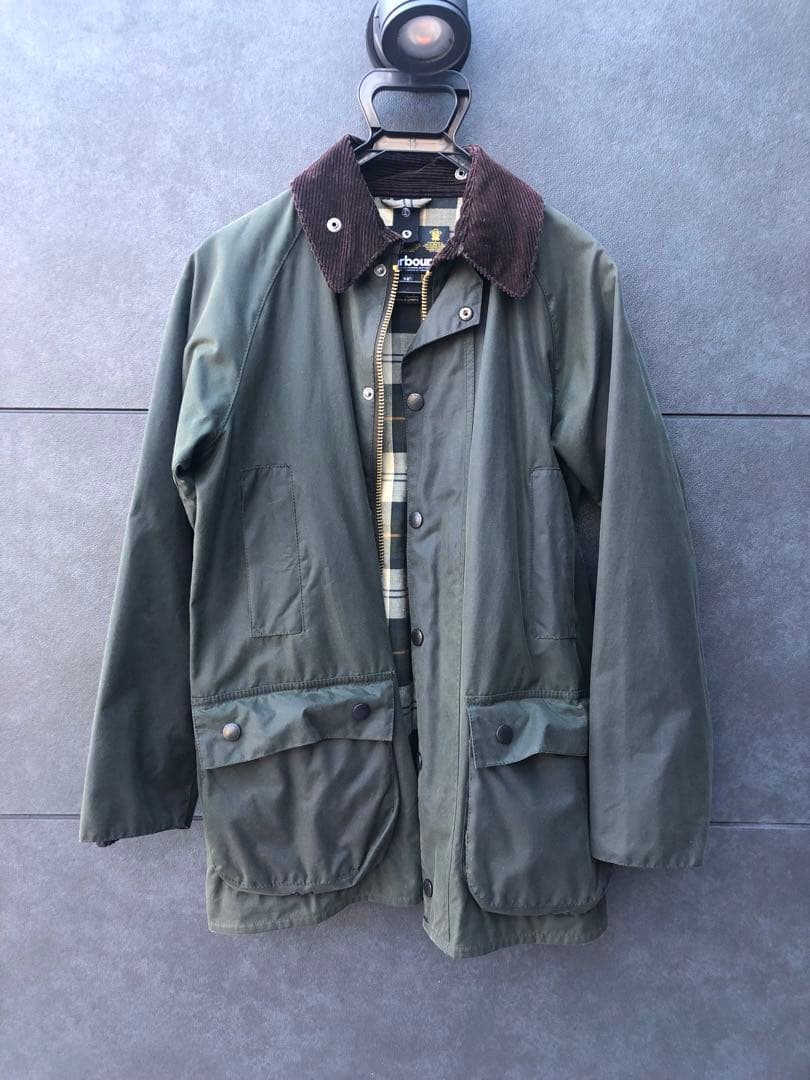 最終値下げ！極美品！Barbour ビューフォート　セージ　36 Barbour（バブアー） MWX0017 SG91 ビューフォート オイルクロス