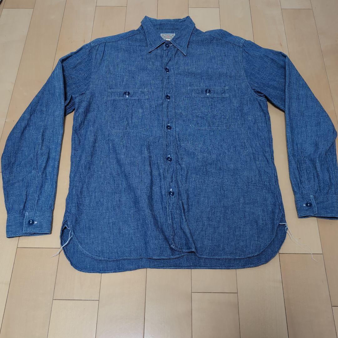 akatukiバズリクソンズ　シャンブレーシャツ 楽天市場】BUZZ RICKSON'S バズリクソンズ シャンブレー シャツ メンズ