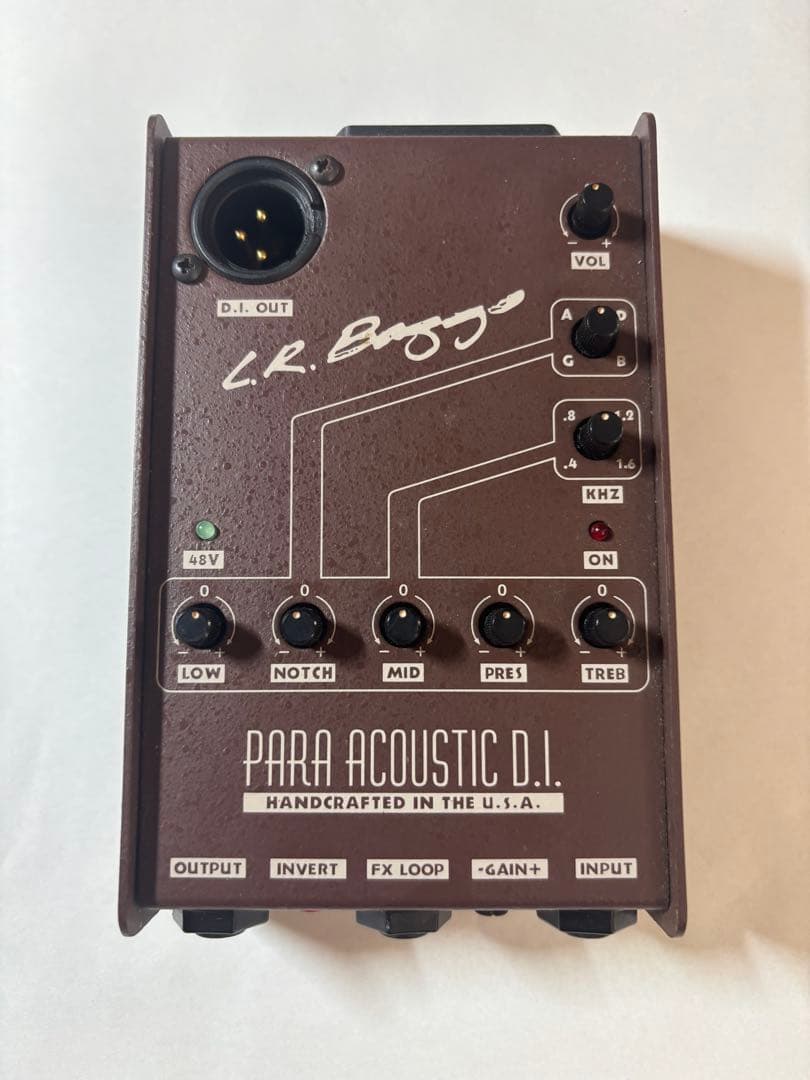 配信機器・PA機器・レコーディング機器 L.R. Baggs Para Acoustic D.I. Para Acoustic D.I. – L.R.Baggs Japan