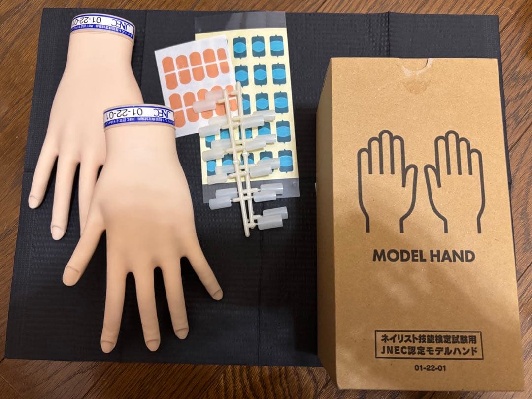 STモデルハンド セット（JNEC認定モデルハンド） JNA | STモデルハンド 左手 | ライフビューティーネイルプロショップ