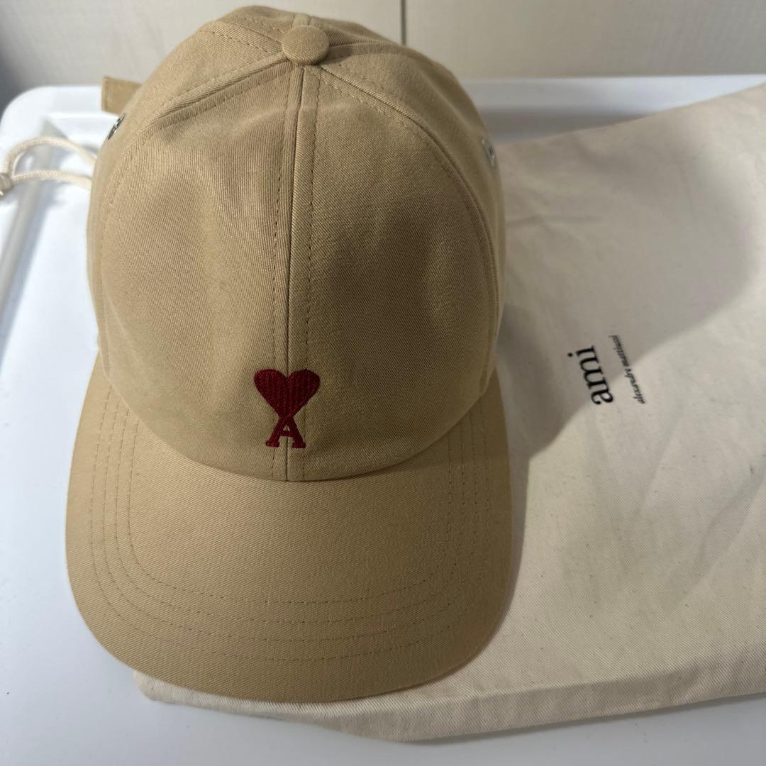 AMI PARIS アミパリス 帽子 キャップ 正規品 ベージュ 楽天市場】AMI Paris 帽子 アミ パリス AMI SMALL A CANVAS CAP
