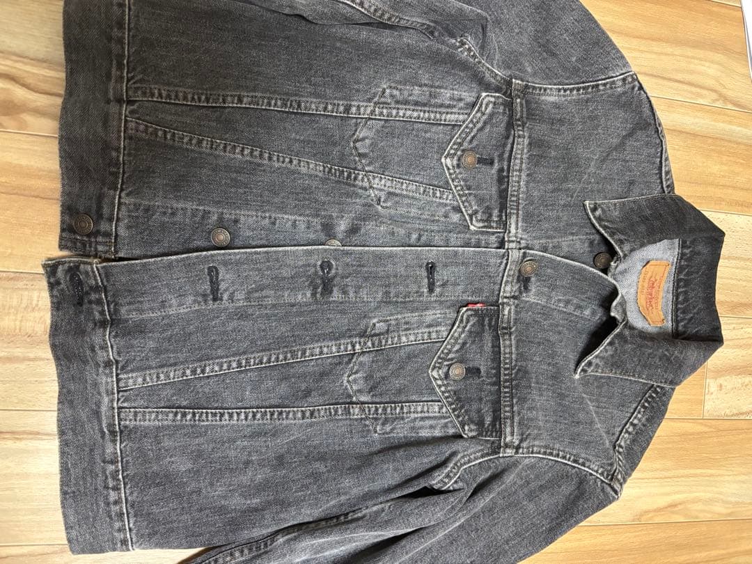 希少 90s Levi's 70505 先染め 3rdブラックデニムジャケット 希少 90s Levi's 70505 先染め 3rdブラックデニムジャケット - メルカリ