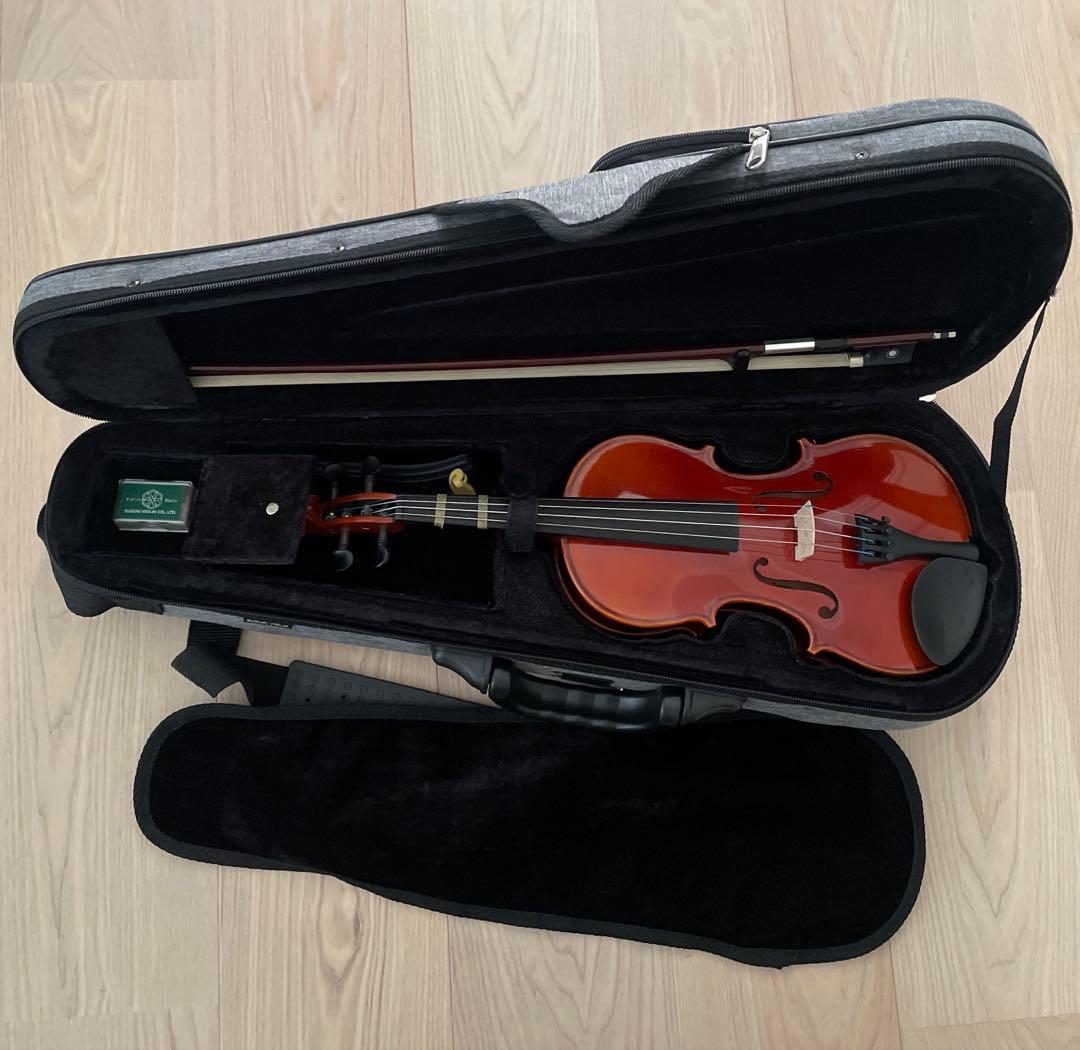 スズキ分数バイオリン No.230 1/4 2023年製 ケース付 SUZUKI VIOLIN ( スズキバイオリン ) 鈴木バイオリン No.230 アウト