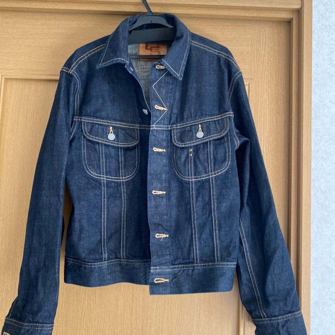 45R ライ麦デニムジャケット 908 比古比女　濃紺 45Rライ麦デニムの908山比古比女ジャン（濃）: WOMEN｜45R