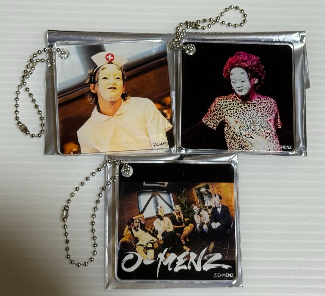 O-MENZ アクキー セット Amazon.co.jp: 3個セットO-MENZ オーメンズ 阿形 グッズ アクキー