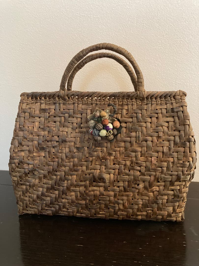 山葡萄　籠バッグ みよし漆器本舗 50％OFF 山葡萄 かごバッグ 1年保証付き 内布付き 山