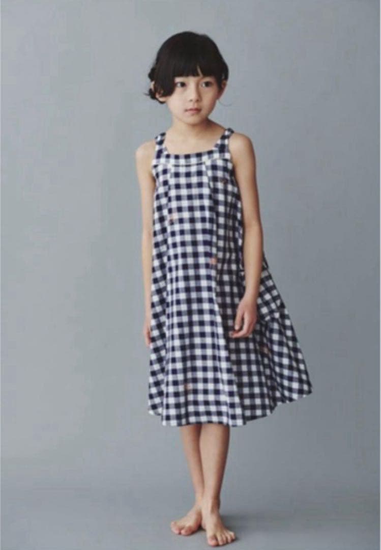 ミナペルホネンmina perhonen ワンピース　130 mina perhonen petit 子供服 tambourine セレモニーワンピース