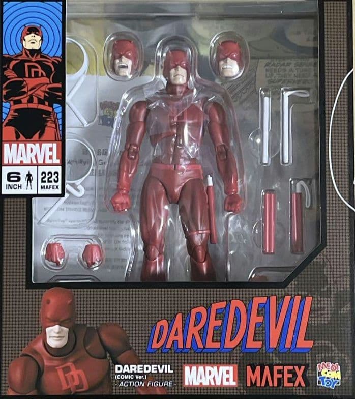 メディコム・トイ　MAFEX No.223 デアデビル　正規品 Mafex No.223 Daredevil Comic Ver. Action Figure Medicom Toy Gift