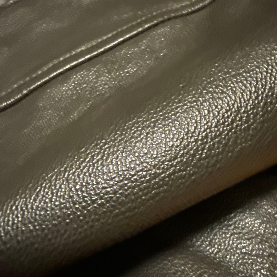 L.L.Bean ゴートスキン 中綿 A-2 フライトジャケット 茶色