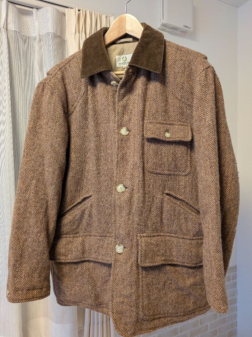 ハリスツイード　ハンティングジャケット　カバーオール J.PRESS YORK STREET カバーオール 「UNISEX」ポリエステルサージ