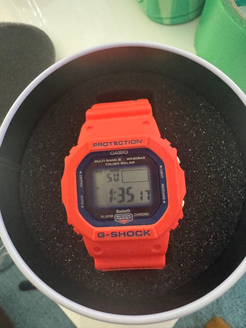 G-SHOCK 神戸市消防局 50周年 GW-B5600FB コラボモデル 限定 神戸市消防局、G−SHOCKとコラボ | Lmaga.jp