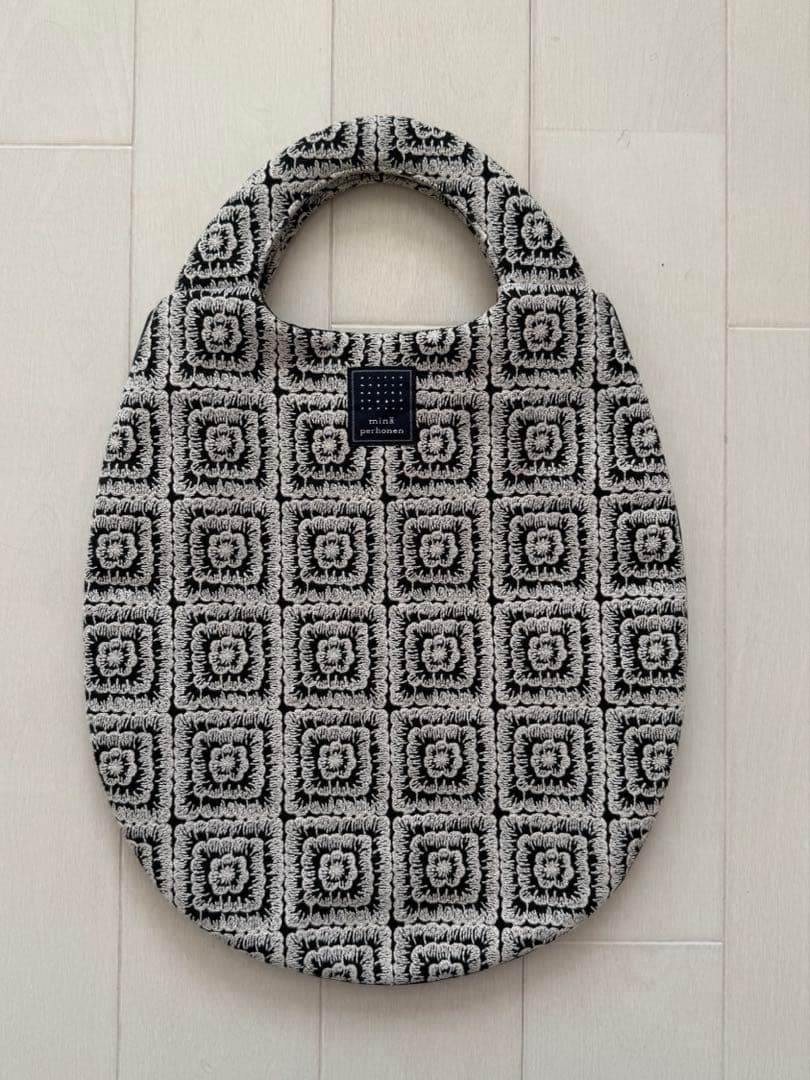 ミナペルホネン　エッグバッグ　good old チャコール ミナペルホネン good old egg bag - ミナペルホネン正規取扱店 | anmikunpe