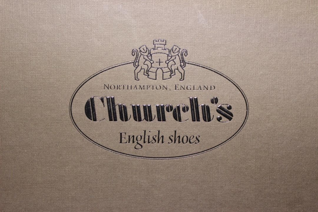 【新品】Church’s 73ラスト ストレートチップ 黒カーフ 革底 7.5F