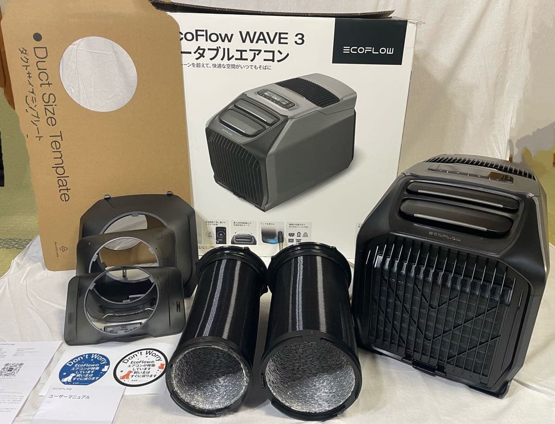 ECOFLOWエコフロー WAVE3 ポータブルエアコン 楽天市場】エコフロー EcoFlow EcoFlow WAVE 3 ポータブルエアコン+