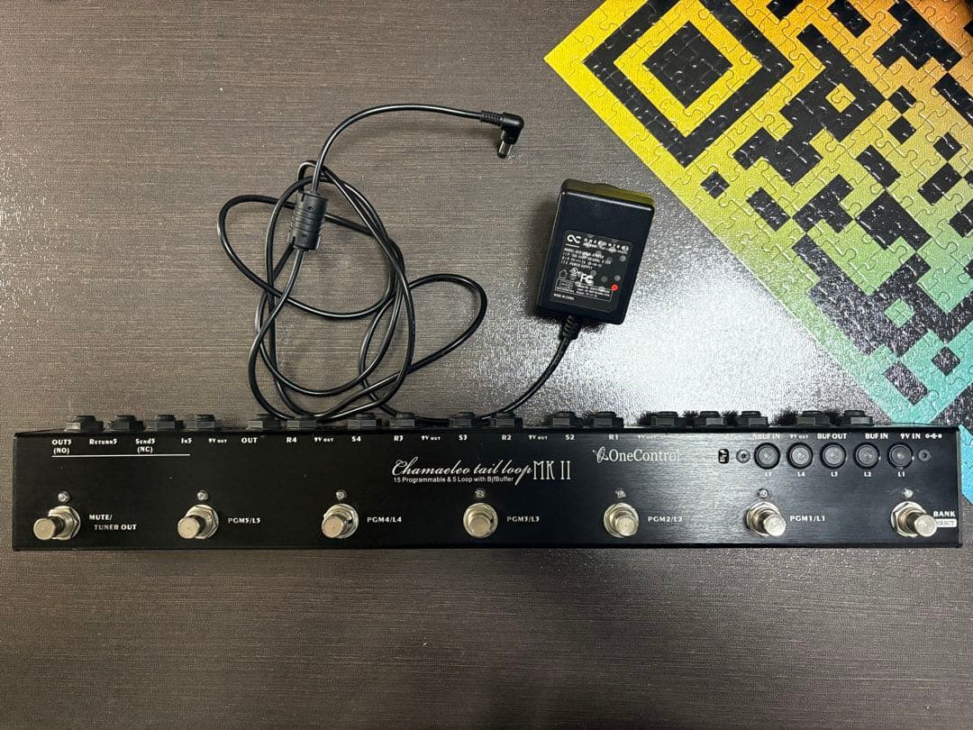 ギター One Control Chamaeleo Tail Loop MkII Chamaeleo Tail Loop MKIII (OC-5V3) – One Control USA