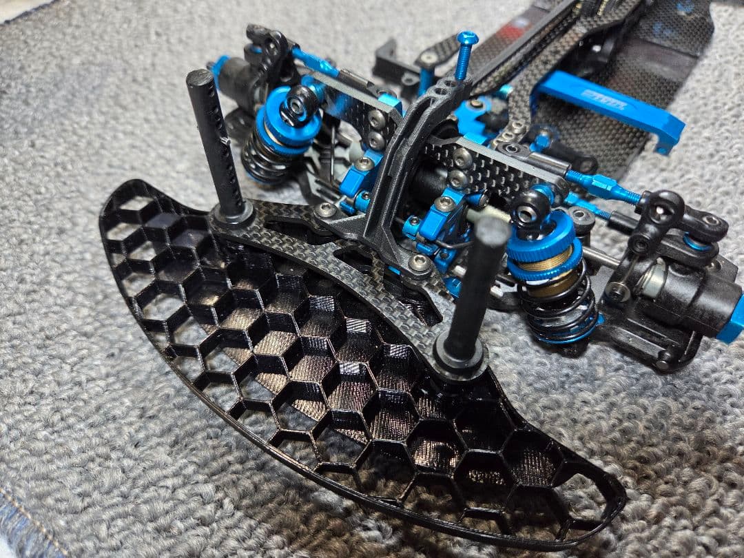 タミヤ TRF420X (ゼロトライブミッドコンバージョン仕様) Zero Tribe Zetricks MR Conversion for Tamiya TRF420 - YouTube