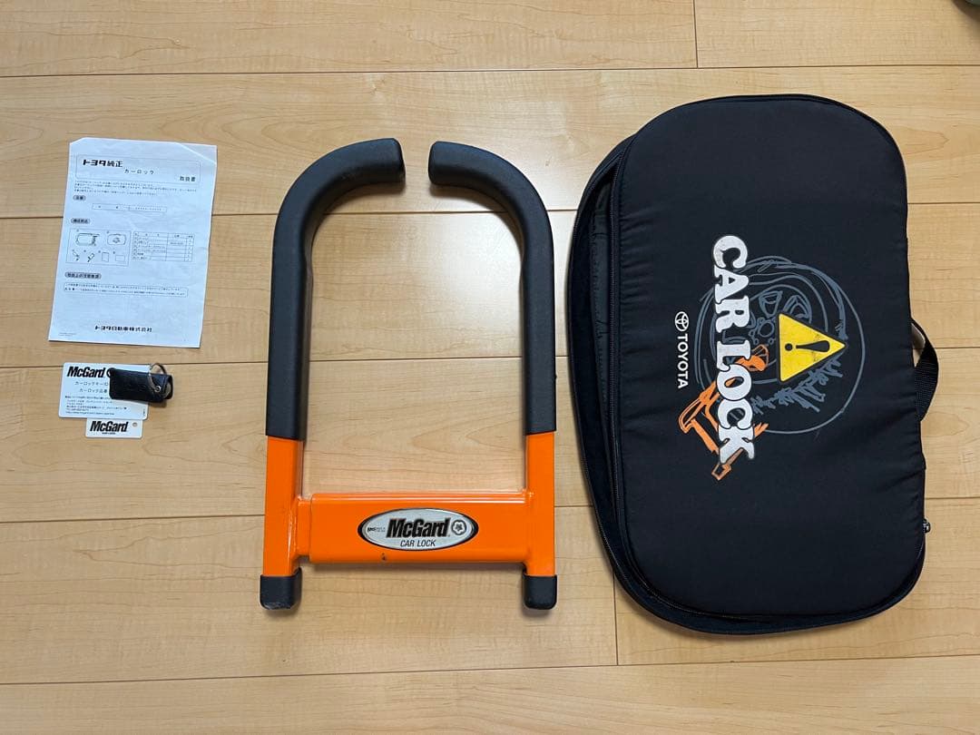 McGard Car Lock マックガード カーロック タイヤロック 美品 三菱純正 mcgard マックガード カーロック タイヤロック 鍵2本&ID