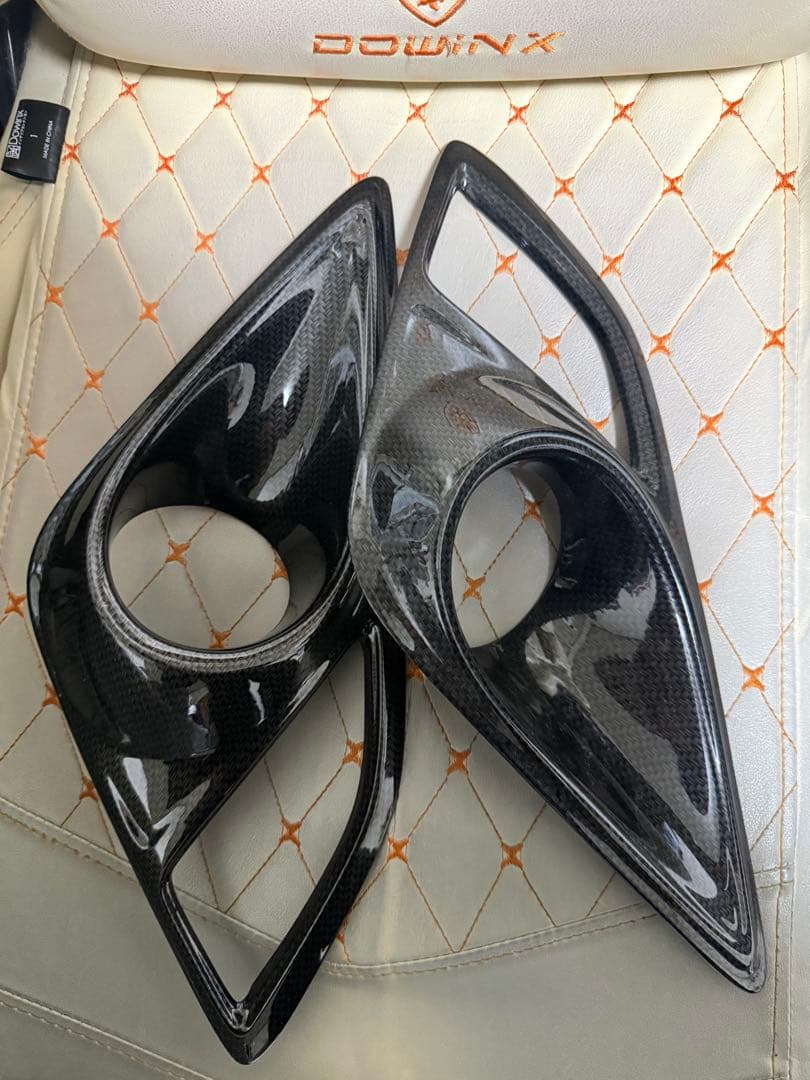 キ*イ様 グラージオ　フロントターンランプガーニッシュ　カーボン調　toyota Grazio&Co. SPORTDESIGN フロントターンランプガーニッシュ カーボン