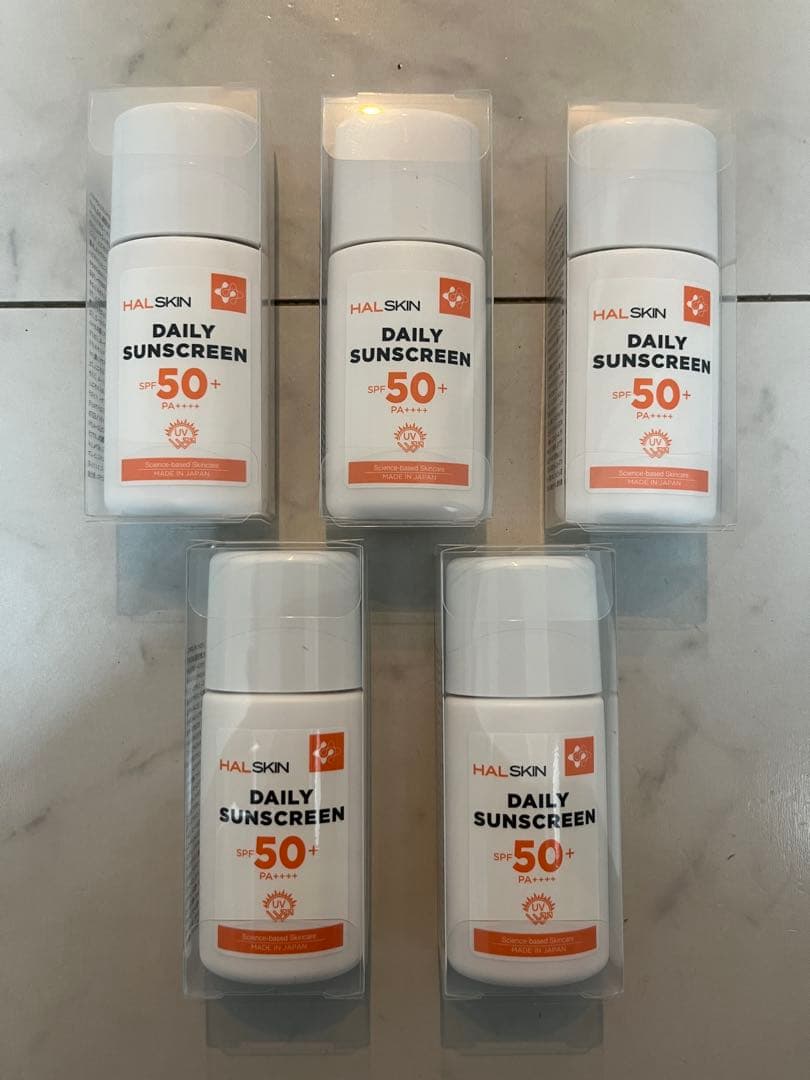 HAL SKIN DAILY SUNSCREEN 26ml 5本セット 試してみた】DAILY SUNSCREEN HAL SKINのリアルな口コミ・レビュー | LIPS
