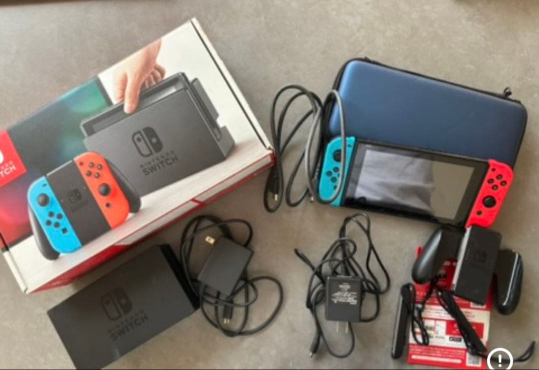 Nintendo Switch ネオンブルー/ネオンレッド ジャンク ジャンク扱い》ニンテンドースイッチ 初期型 ネオンブルー・ネオン