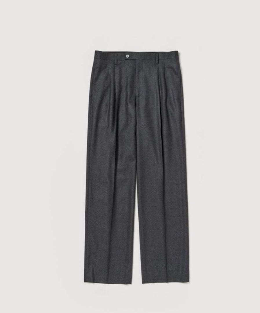 パンツ AURALEE SUPERLIGHT WOOL TWO-TUCKSLACKS 4 AURALEE SUPER LIGHT WOOL TWO-TUCK SLACKS – Chum!
