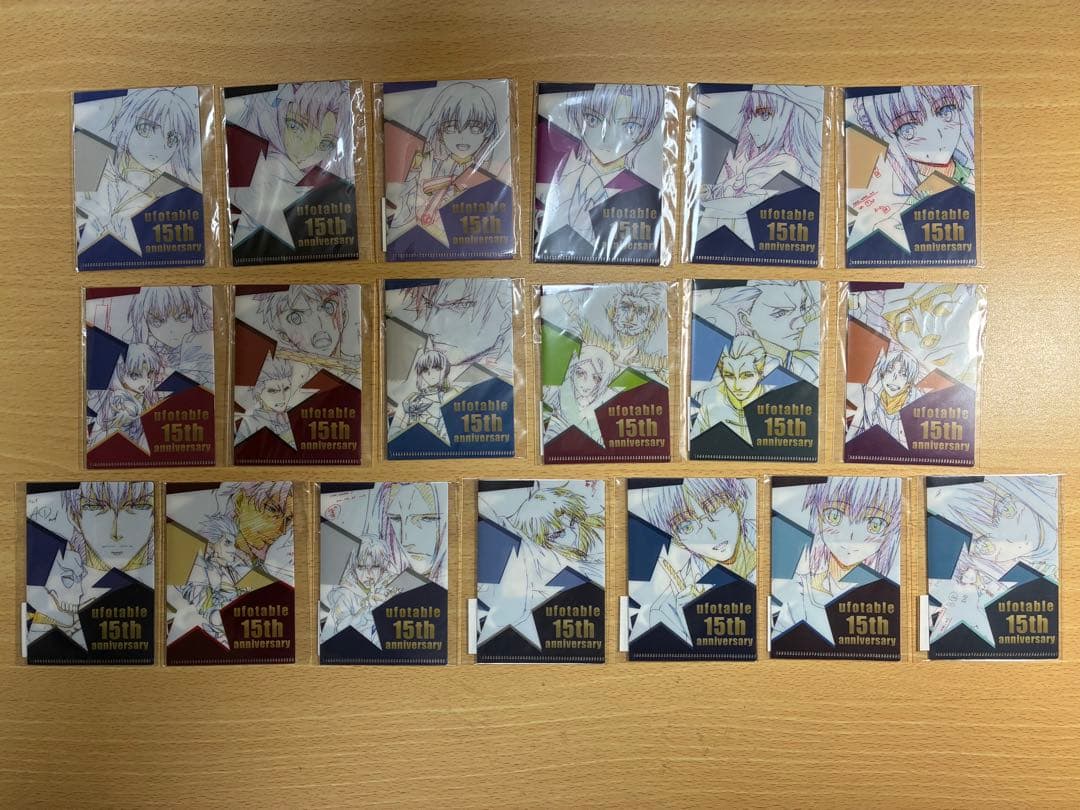 ufotable 15th Fate関連＋空の境界 名刺クリアファイルセット Fate」シリーズ クリアファイルセット2021: その他グッズ | カドスト