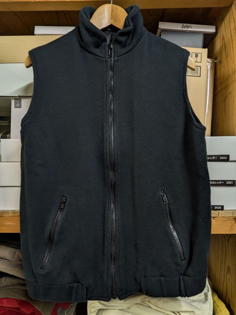 ラフシモンズ １９９９ＡＷ ジップアップブルゾンベスト ラフシモンズ 1999AW ジップアップブルゾンベスト - メルカリ