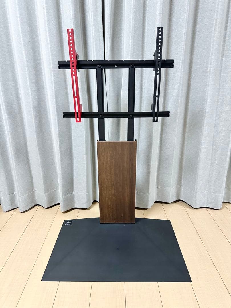 WALL 壁寄せテレビスタンド V3 ロータイプ ブラック ウッド ③ WALL 壁寄せテレビスタンドV3 ロータイプ ブラック(ZA14339