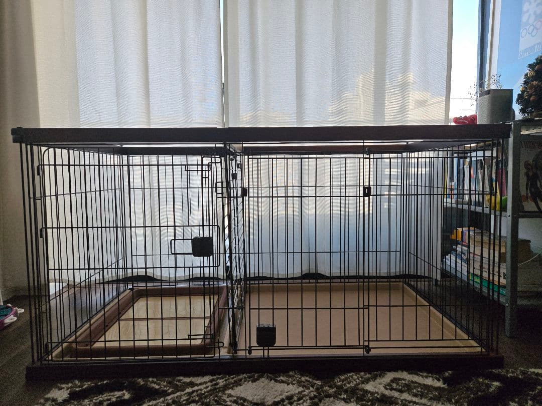 ペティオ トイレのしつけが出来る ドッグルームサークル ブラウン ワイド ペティオ トイレのしつけが出来る ドッグルームサークル ブラウン