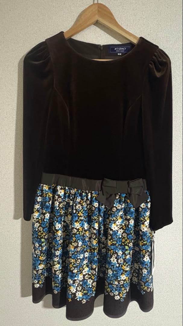 【値下げ依頼可】M’S GRACY エムズグレイシー　ワンピース 38 M'S GRACY 2024 Early Autumn Collection | msgracy