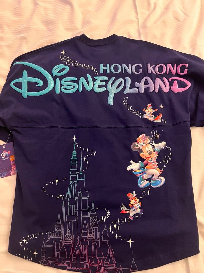 m*s様 香港ディズニーランド 20周年記念 スピリットジャージ 服 香港ディズニー限定☆パーク20周年記念大人用スピリットジャージ
