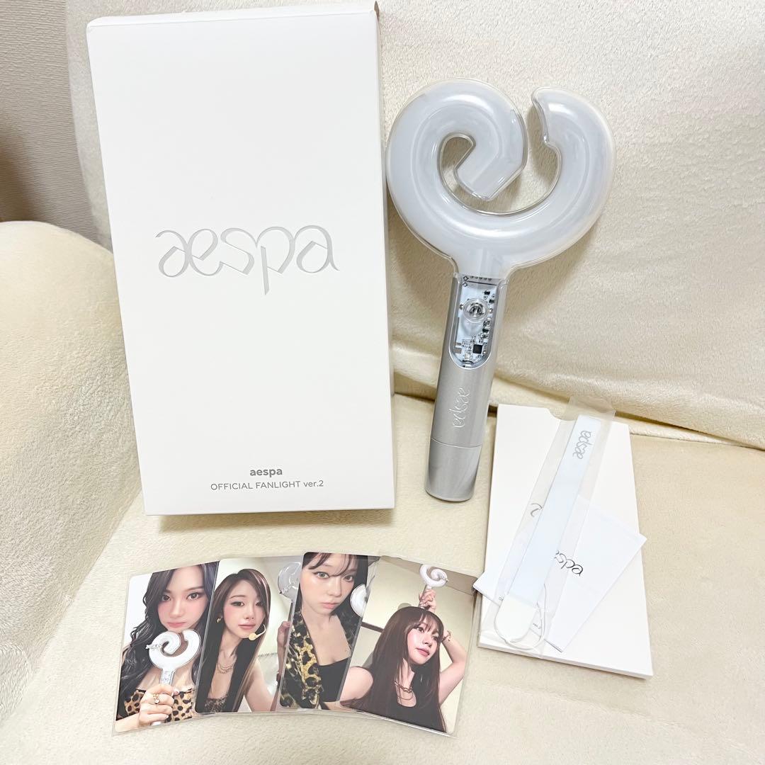 aespa ペンライト FANLIGHT ver2 楽天市場】【SM特典付】 AESPA ペンライトVER2 / AESPA OFFICIAL