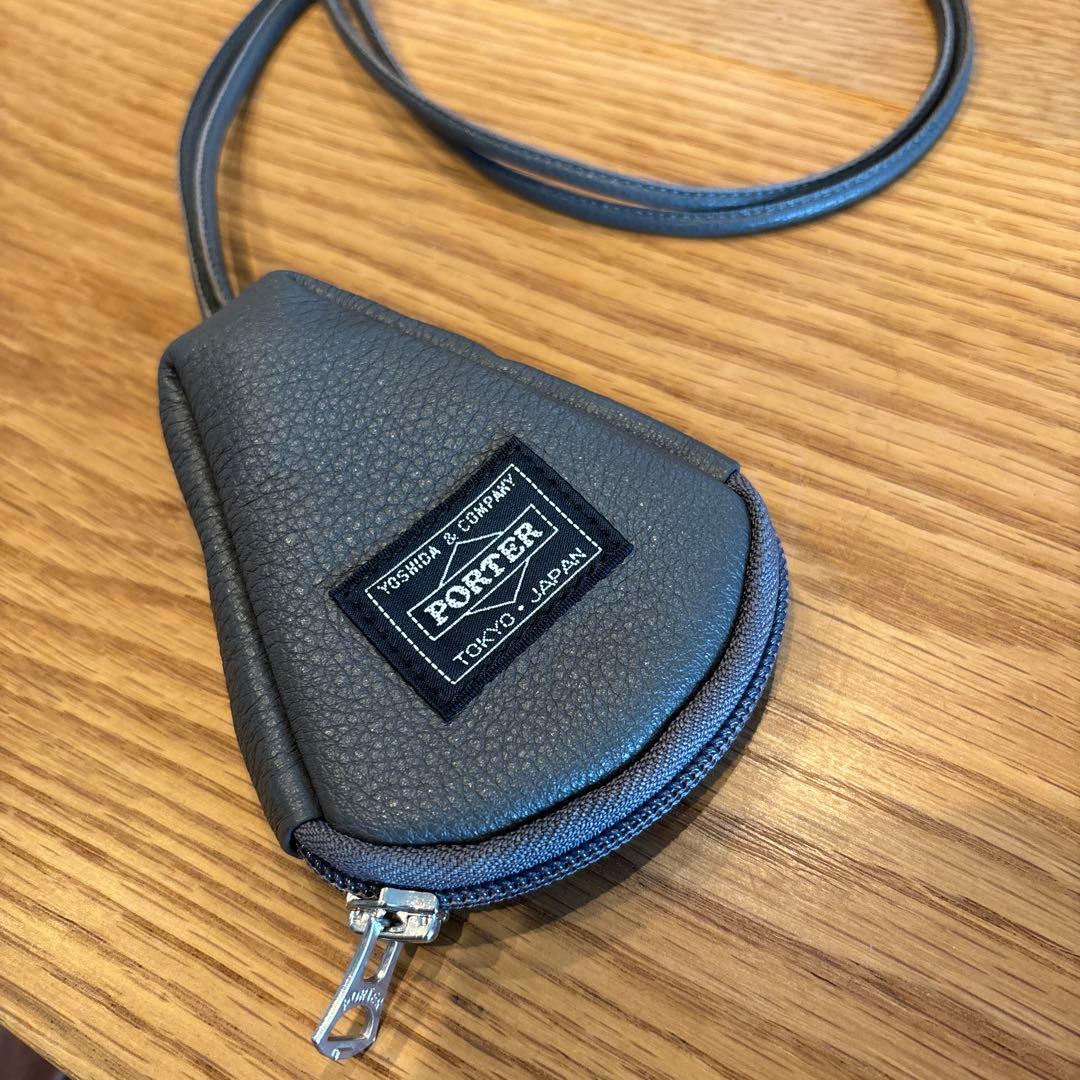 PORTER KEY PACK ポーター　グレー　美品 PORTER ポーター エンチェイス キーホルダー 007-02287 吉田カバン
