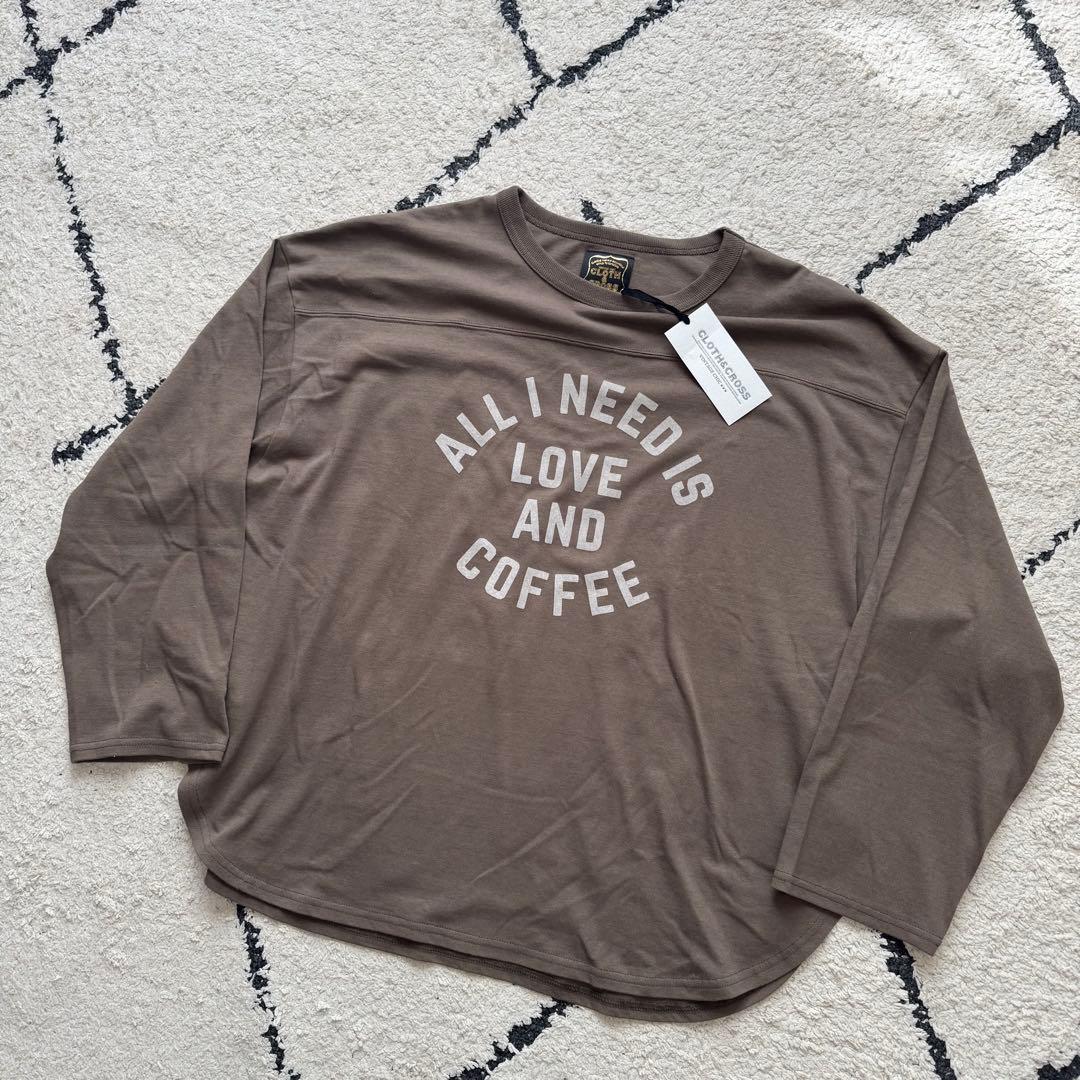 タグ付未使用　HUG O WAR 妄想カフェ　ブラウン　クロスアンドクロス 2026年最新】ハグオーワー 妄想カフェの人気アイテム - メルカリ