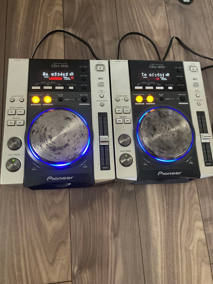 Pioneer CDJ-200 MP3対応 2台セット Pioneer CDJ-200 Digital DJ Turntables CD MP3 set | eBay